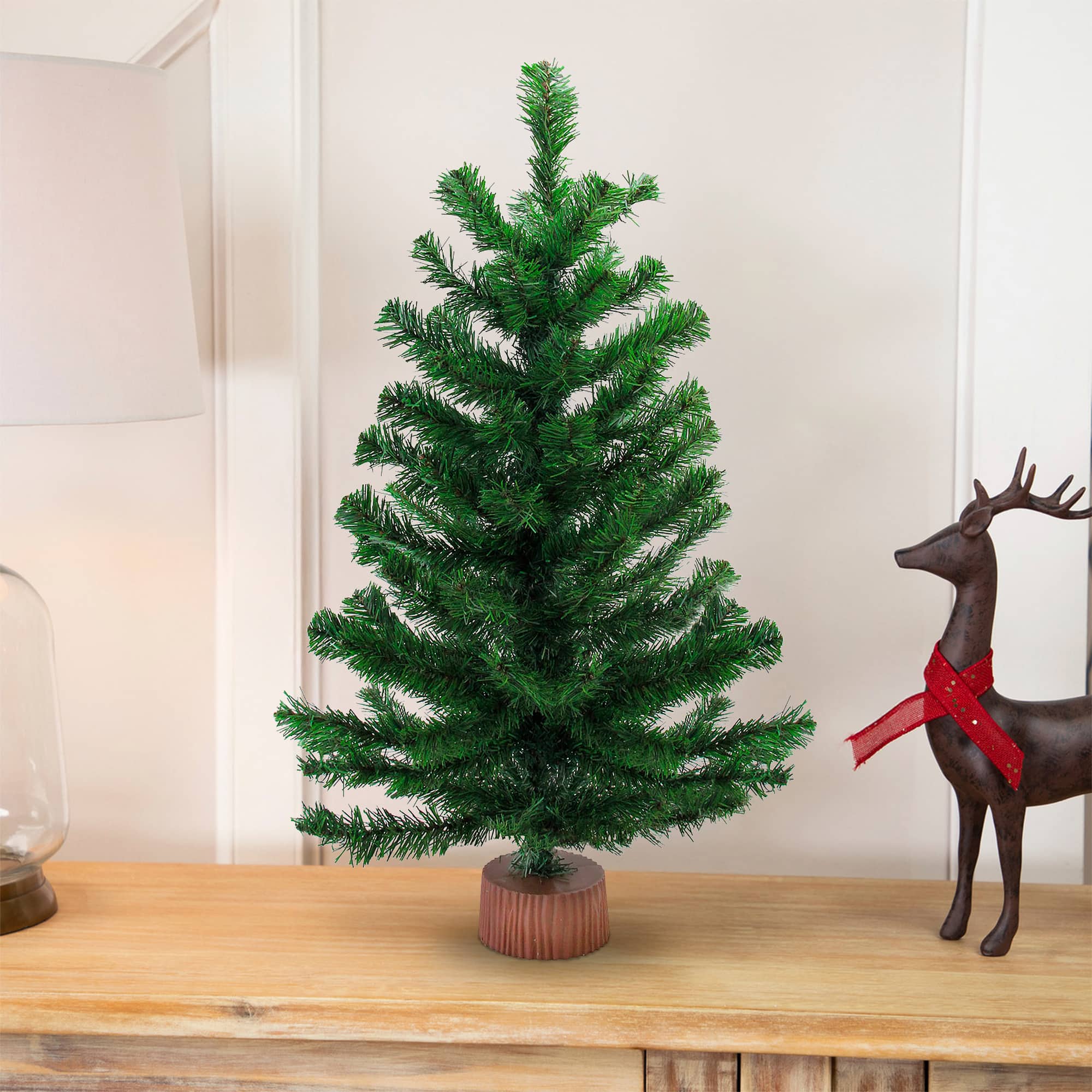 28" Unlit Balsam Pine Medium Artificial Christmas Tree